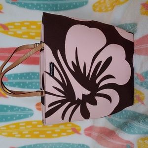 KATE SPADE Hibiscus Handbag.